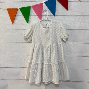 White eyelet dress